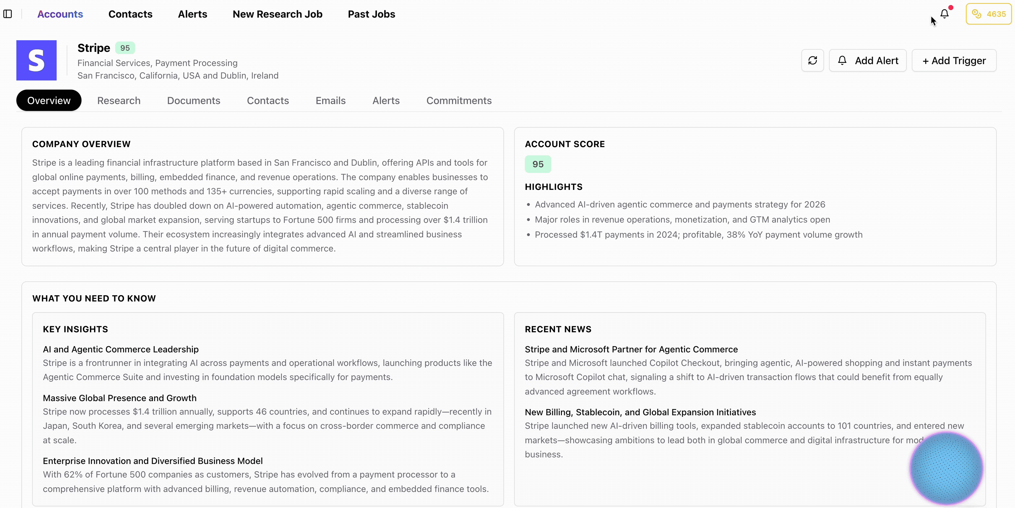 Product workflow walkthrough